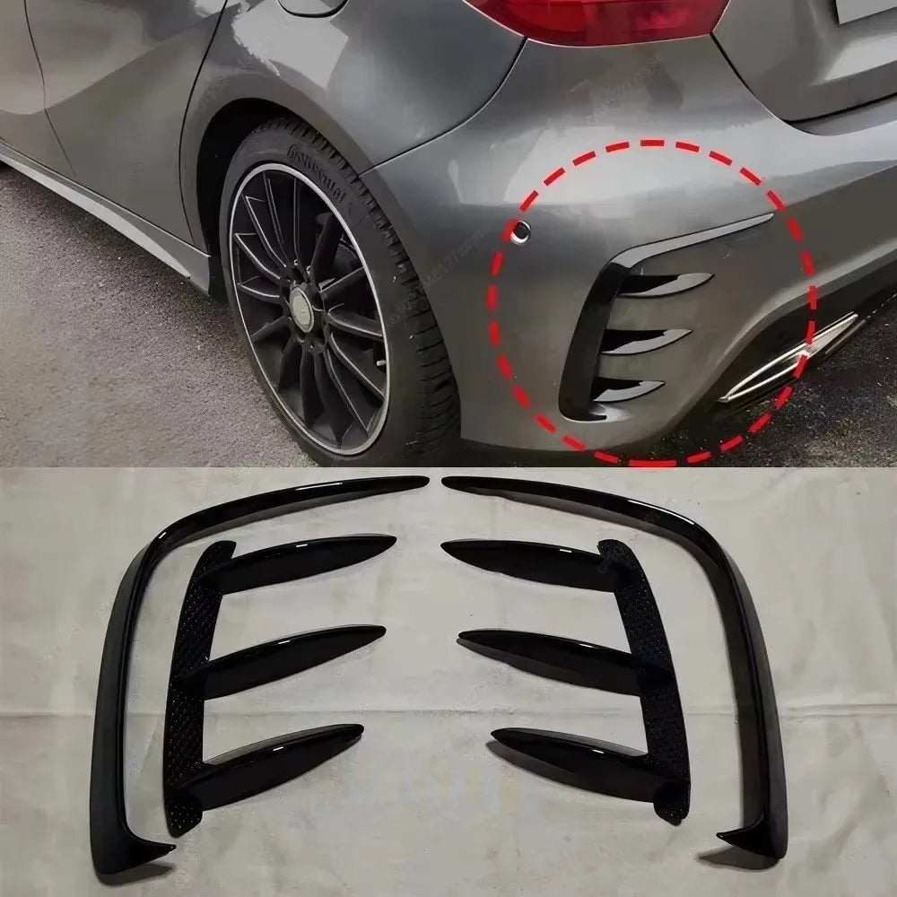 Kit de extensão traseira para Mercedes-Benz Classe A W176 (2013-2018) 