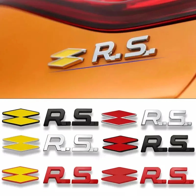 autocolante com o logotipo GT RS Line 