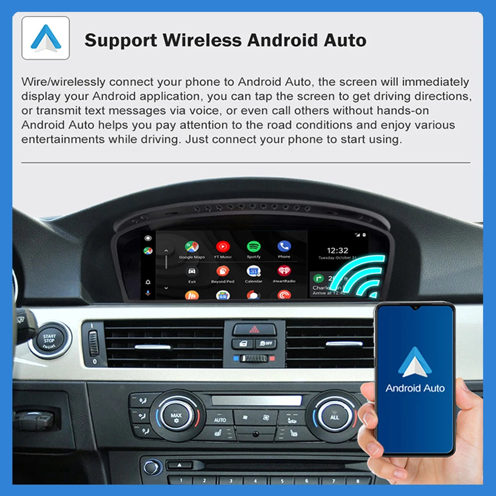 Carplay BMW serie 3/5 (E60-E61E62-E63-E90-E91E92-E93)