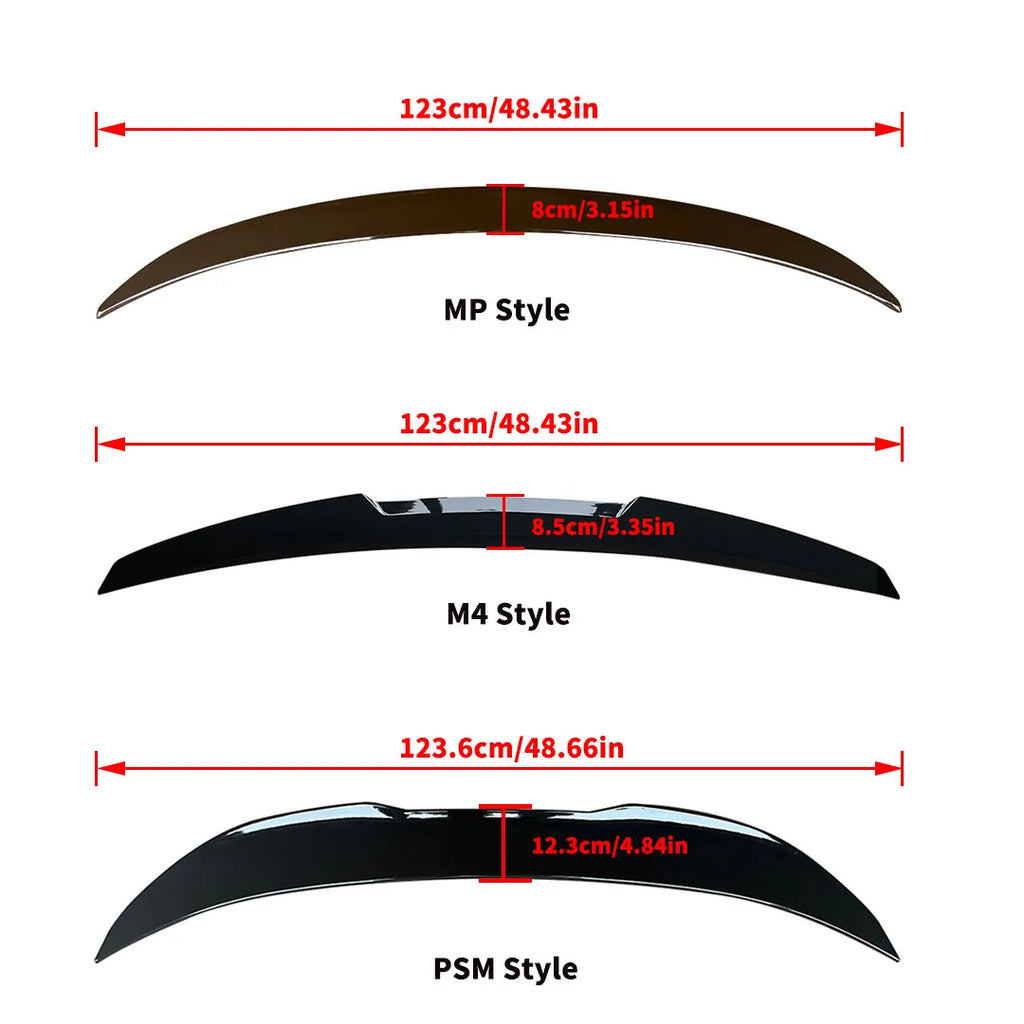 Alerón trasero del BMW Serie 3 F30/F31 2013-2018