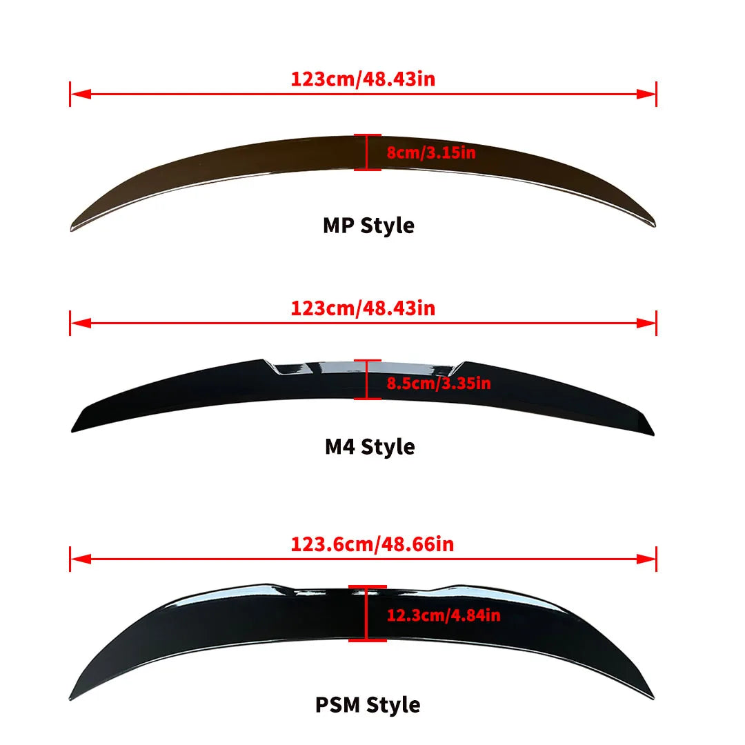 Spoiler arrière BMW Serie 3 F30/F31 2013-2018