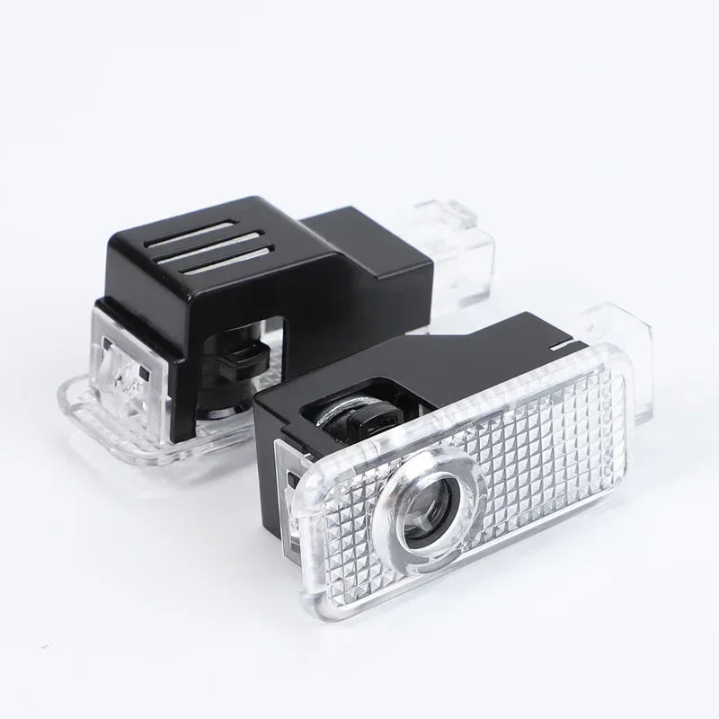 Luz de bienvenida Audi 