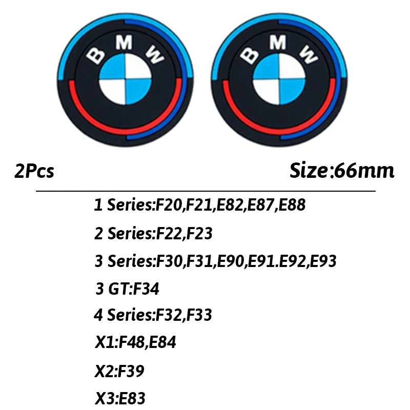 Tapis de porte gobelets BMW