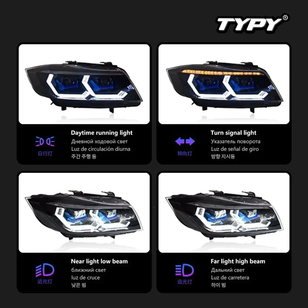 Phare led BMW serie 3 E90