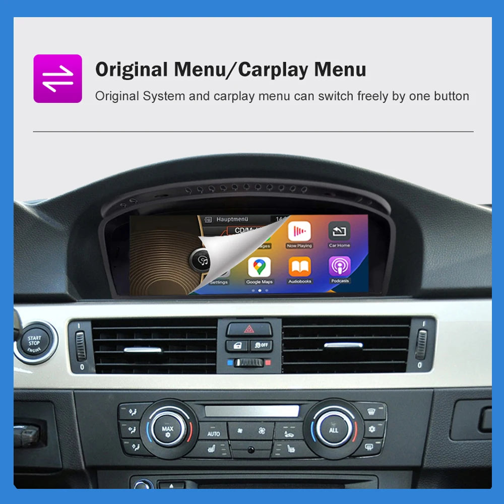 Carplay BMW serie 3/5 (E60-E61E62-E63-E90-E91E92-E93)