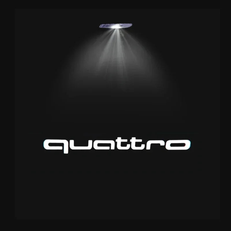 Luz de bienvenida Audi 