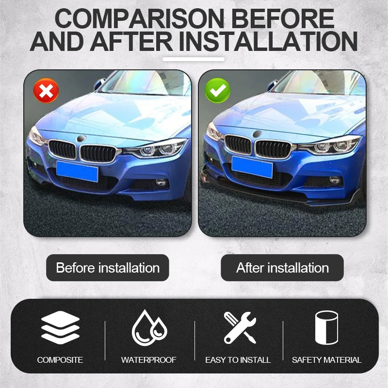 Bordes de parachoques delantero universales 