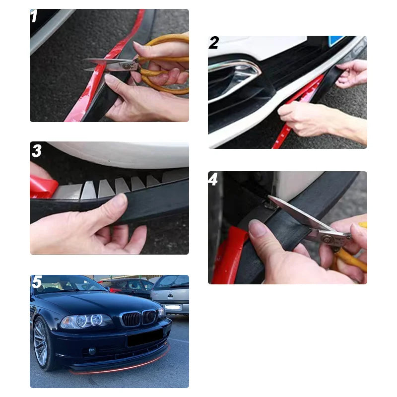 Extensión universal de parachoques y panel basculante