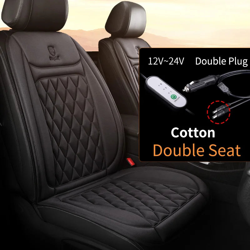 Funda de asiento calefactable de 12-24 V: calentamiento ultrarrápido en 30 segundos
