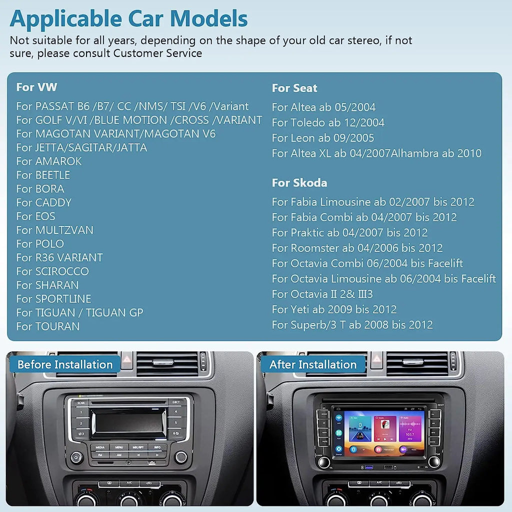 Carplay Volkswagen/Seat/Skoda