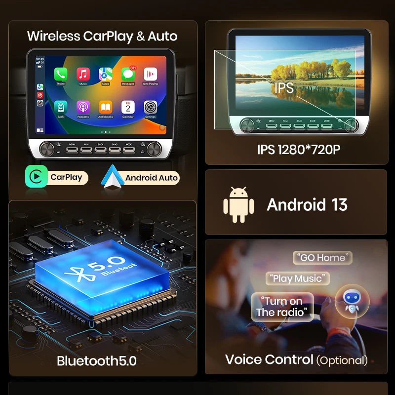 CarPlay Peugeot Boxer (Compatible: Citroën Jumper 2/Fiat Ducato) 2006-2013 