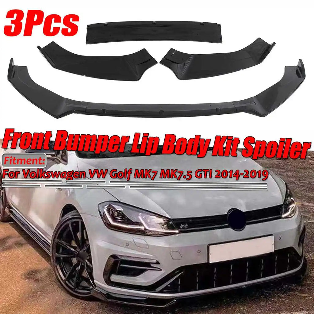 Spoiler dianteiro – VW Golf MK7 / MK7.5 (2014-2019) 