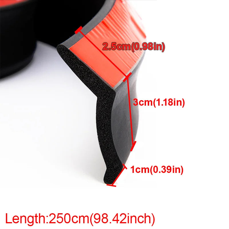 Extensión universal de parachoques y panel basculante