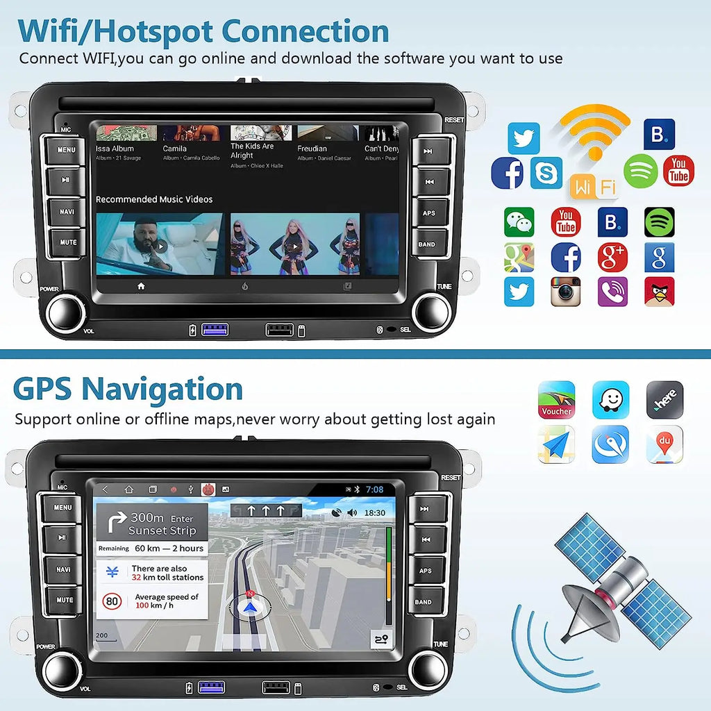 Carplay Volkswagen/Seat/Skoda