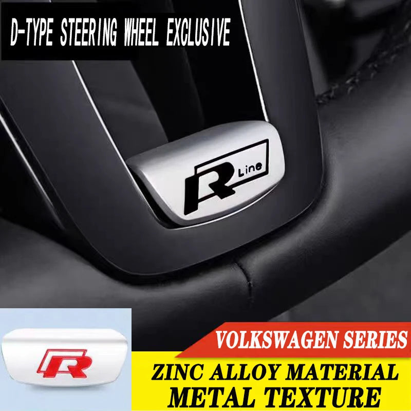 Pegatina metálica voladora de VW