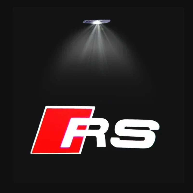 Luz de bienvenida Audi 