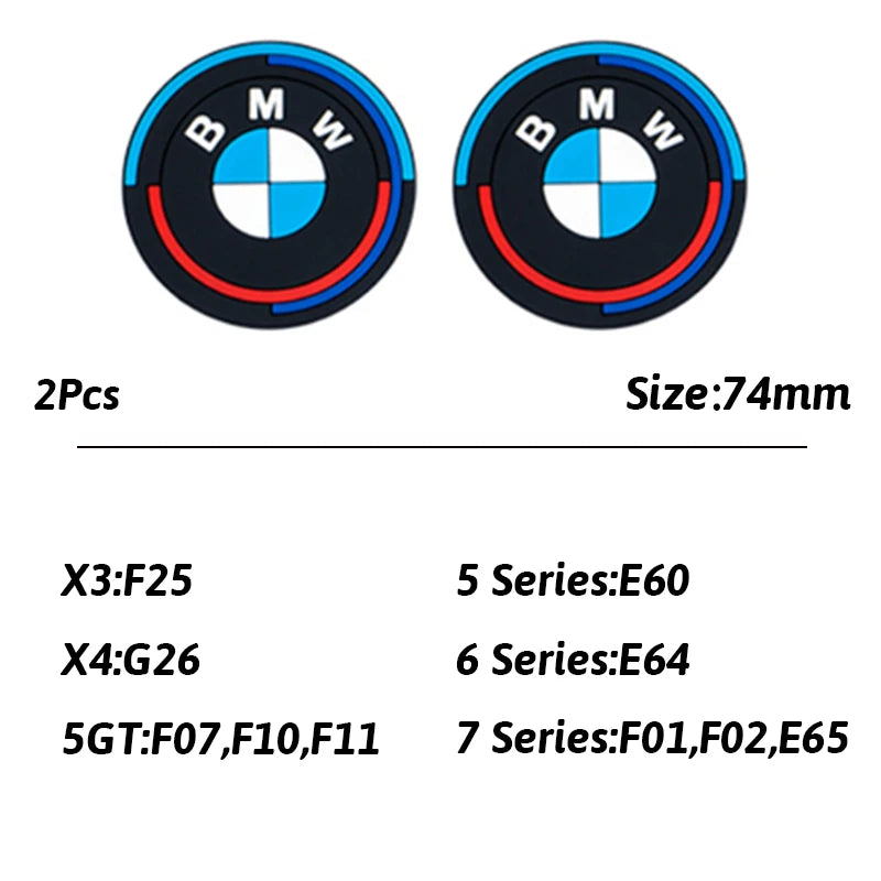 Tapis de porte gobelets BMW