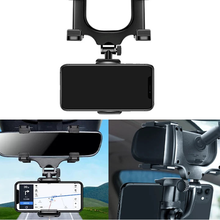 Support Smartphone pour rétroviseur